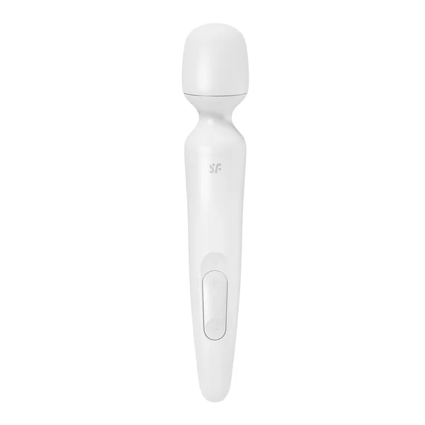 Satisfyer Wand-erland - White - White/Rose Gold USB Rechargeable Massage Wand — image 5 of 10