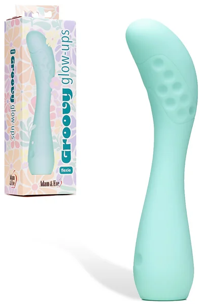 Adam and Eve Groovy Glow Ups Flexie 7.5" G-Spot Vibrator — image 13 of 18