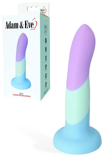 Adam and Eve Bliss 6.5" Ombre Liquid Silicone Dildo — image 4 of 9