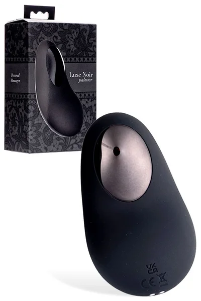Adam and Eve Luxe Noir Palmier 4.75" Lay On Vibrator — image 11 of 15