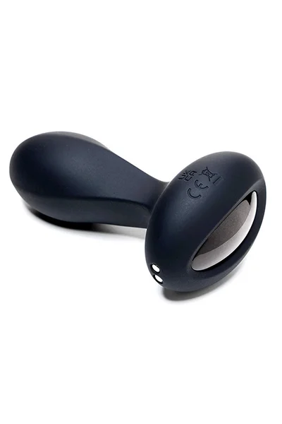 Adam and Eve Luxe Noir 4.1" Prise Plush Vibrating Anal Plug — image 8 of 15