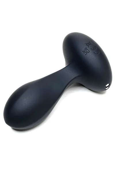 Adam and Eve Luxe Noir 4.1" Prise Plush Vibrating Anal Plug — image 2 of 15