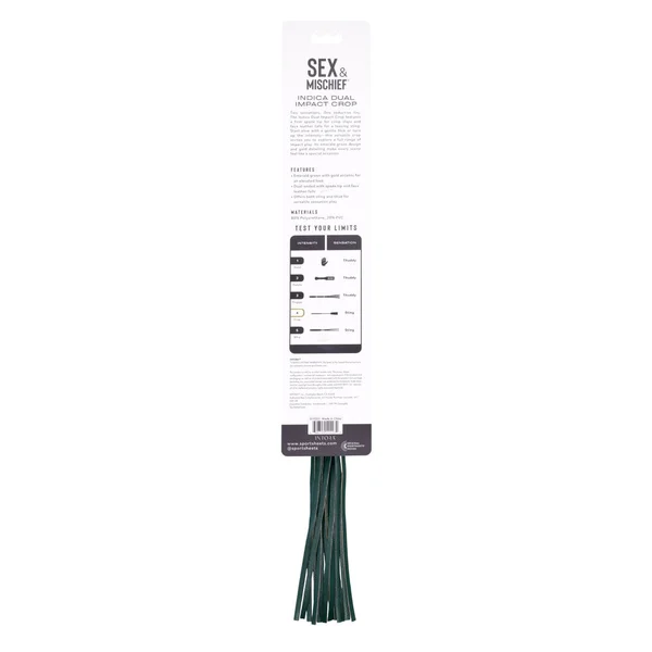 Sex & Mischief Indica Dual Impact Crop - Green Crop Whip — image 9 of 12