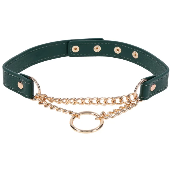 Sex & Mischief Indica Day Collar - Green/Gold Collar — image 5 of 12