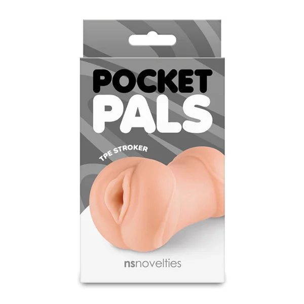Pocket Pals Vagina Stroker - Tan - Tan Vagina Stroker — image 4 of 7