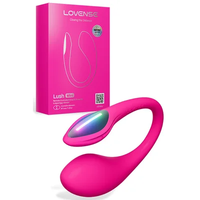 lovense lush mini app controlled vibrating egg