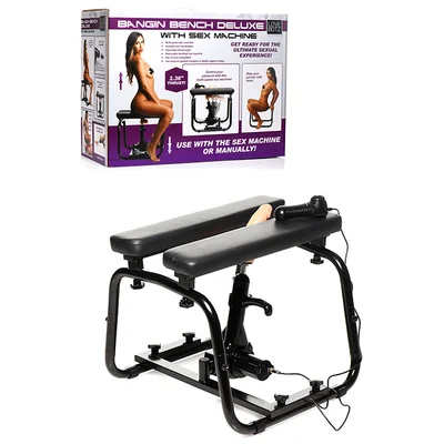 lovebotz bangin bench deluxe 215 sex chair with sex machine