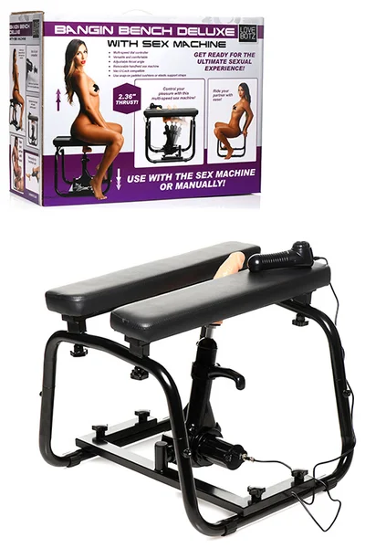LoveBotz Bangin Bench Deluxe 21.5" Sex Chair with Sex Machine — image 13 of 18