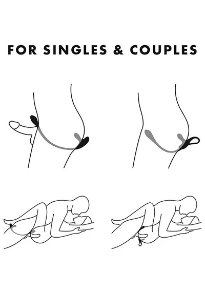 Satisfyer Plug And Play 1 Versatile 17" Couples Vibrator — image 6 of 6