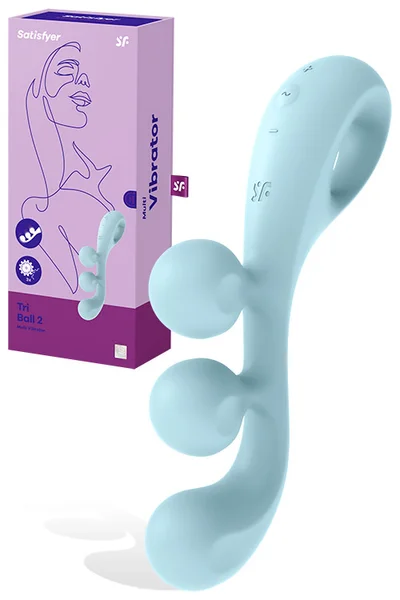 Satisfyer Tri Ball 2 Triple Stimulation 7.8" Vibrator — image 11 of 15