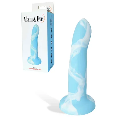 adam and eve wonder 65 liquid silicone suction cup dildo