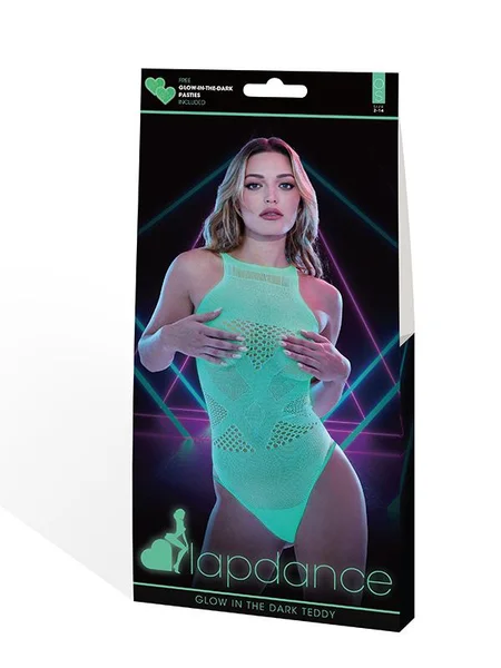 LAPDANCE Glow In The Dark Teddy - 1Size - Glow in the Dark - One Size — image 7 of 8