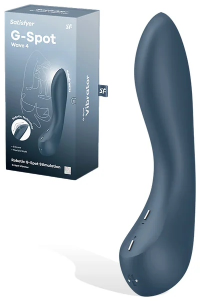 Satisfyer G Spot Wave 4 Silicone 8.3" Spiral Wave Vibrator — image 7 of 9