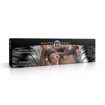 master series punished balls to wrist humbler restraint