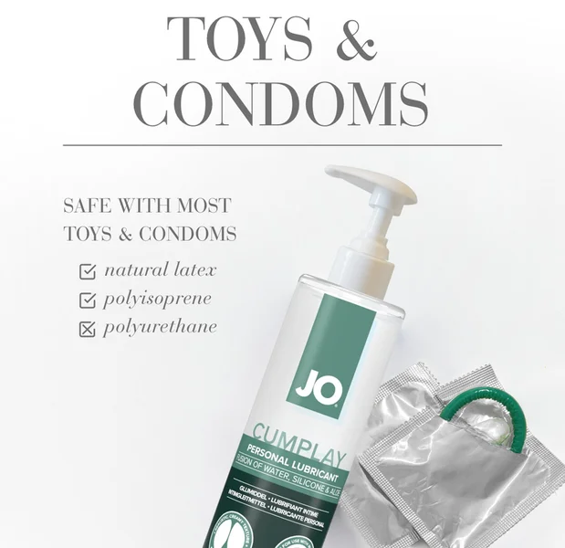 JO Cumplay Lube - 240 mL - Cum Style Lubricant - 240 ml Pump Bottle — image 7 of 7