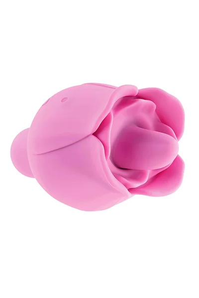 Adam and Eve Ravishing Rose 4.25" Dual Ended Rose Vibrator with Clitoral Teaser — image 13 of 15