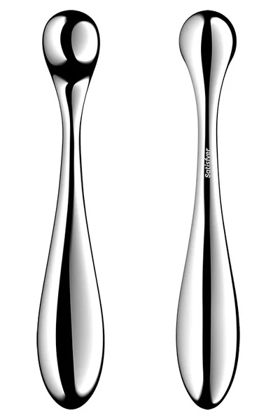 Satisfyer Star Force 4 Stainless Steel 10.2" Dual Ended Dildo — image 3 of 5