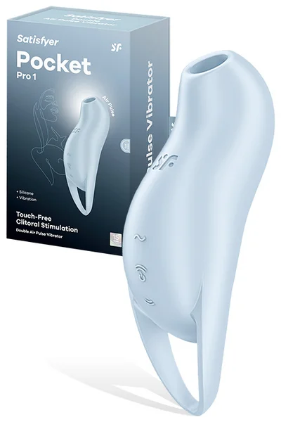 Satisfyer Pocket Pro 1 Mini 3.9" Air Pulse Clitoral Stimulator — image 5 of 8