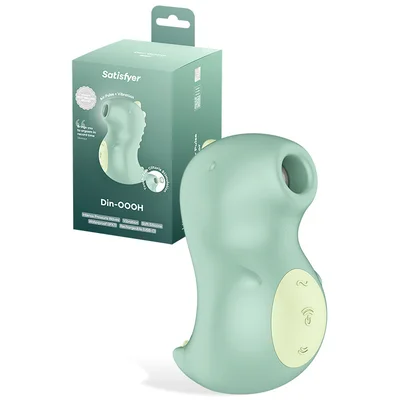 satisfyer dinoooh 39 vibrating air pulse clitoral stimulator