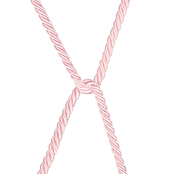 Rebellion Reign Silky Bondage Rope - Pink - Pink Bondage Rope - 10 metre length — image 8 of 9