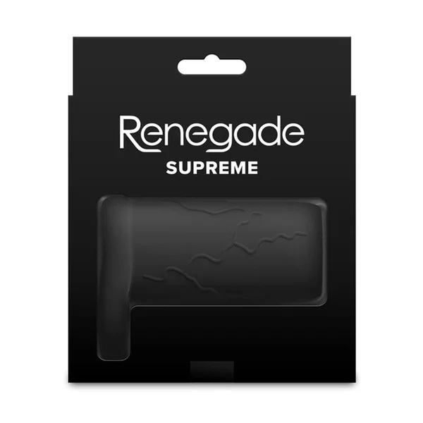 Renegade Supreme - Black - Black Penis Sleeve — image 4 of 8