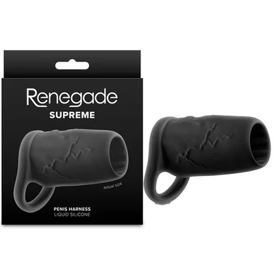 renegade supreme black black penis sleeve