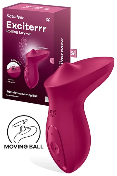 Satisfyer Exciterrr 4" Rolling Lay On Vibrator — image 11 of 15