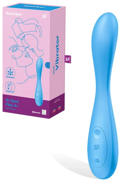 Satisfyer G Spot Flex 4 7.7" App Controlled Flexible G Spot Vibrator — image 11 of 15