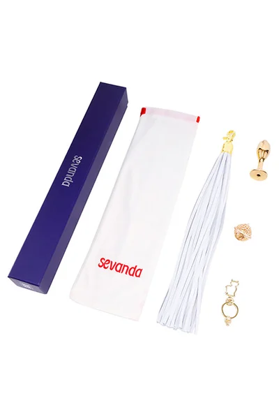 Sevanda Detachable Ponytail & Rose Shaped Butt Plug Kit — image 6 of 6