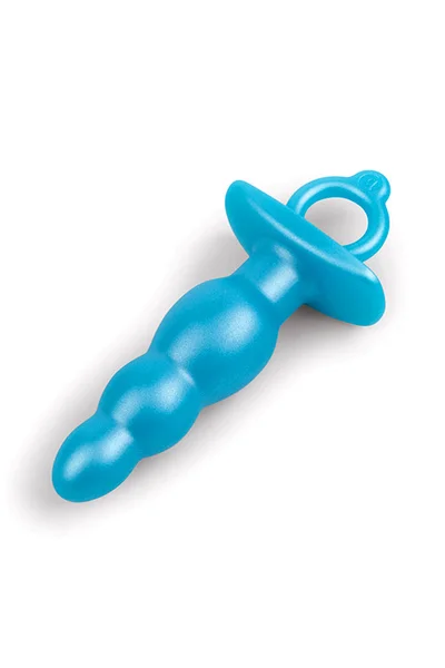 B-Vibe Bounce 4.4" Beaded Silicone Butt Plug — image 3 of 6