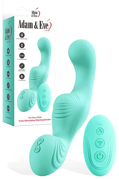 Adam and Eve Wave Rider 8.25" Remote Controlled Silicone Grinder Pad — image 7 of 12