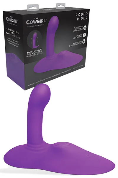 Cowgirl Rodeo Rider 8.9" Thrusting, Tapping & Grinding Sex Machine — image 6 of 10