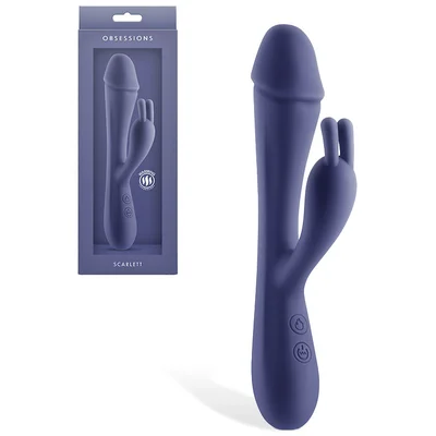 nsnovelties obsessions scarlett warming 78 rabbit vibrator