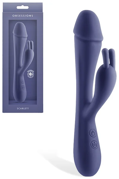 nsnovelties Obsessions Scarlett Warming 7.8" Rabbit Vibrator — image 4 of 6
