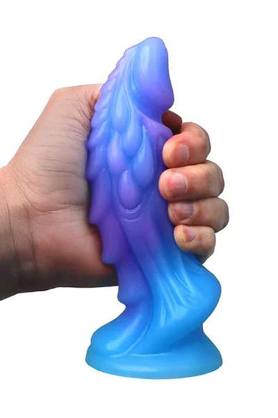 Monstar Cox BluegonCock 7.5" Silicone Dildo — image 6 of 18