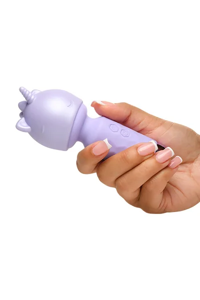 Bang Unicorn 4.9" Mini Silicone Wand Vibrator — image 6 of 6
