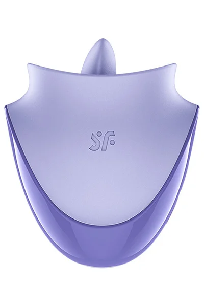 Satisfyer Tongue Dancer 2.7" Flicking & Vibrating Clitoral Stimulator — image 2 of 5