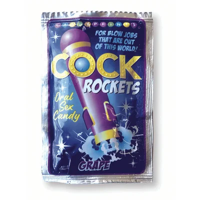 cock rockets grape grape flavoured oral sex candy 15 grams