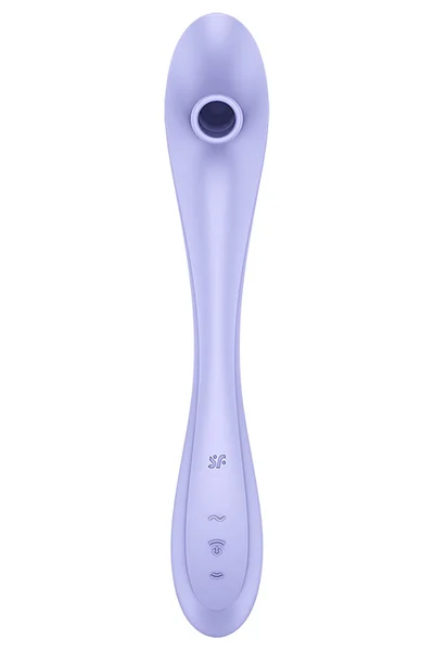 Satisfyer Easy Lover 10" Ergonomic Vibrating Air Pulse Clitoral Stimulator — image 6 of 12