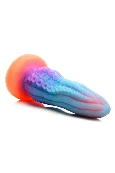 Creature Cocks Tenta Cock 9.5" Luminous Silicone Tentacle Monster Dildo — image 10 of 12