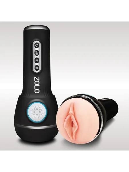 Zolo Power Stroker - Flesh USB Rechargeable Powered Masturbator — image 6 of 6