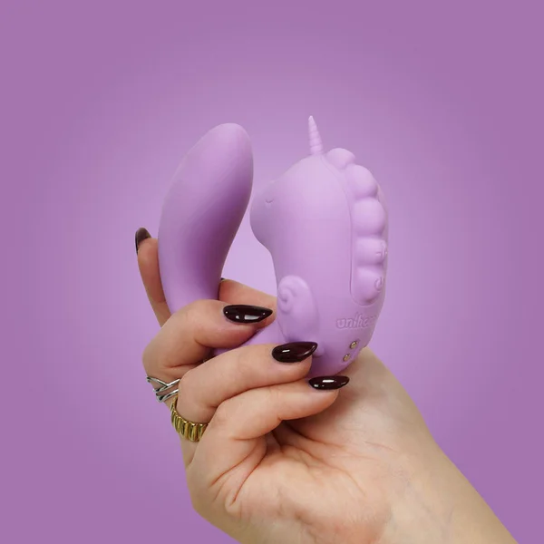 Unihorn - C Horse - Marina Lilac - Lilac USB Rechargeable Dual Unicorn Vibrator — image 4 of 11