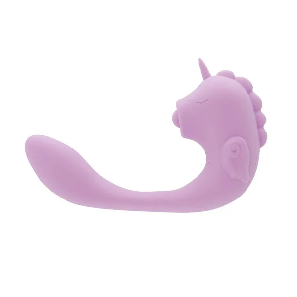Unihorn - C Horse - Marina Lilac - Lilac USB Rechargeable Dual Unicorn Vibrator — image 6 of 11