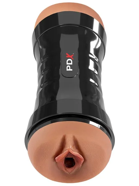 PDX Wet Pussies Super Flip-A-Pussy Over - Brown - Brown Dual Ended Stroker (Vagina & Ass) — image 10 of 11