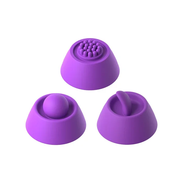 Fantasy For Her IntiMotion Pulse Pro - Purple 24 cm USB Rechargeable Swirling & Flicking Rabbit Vibrator — image 4 of 12