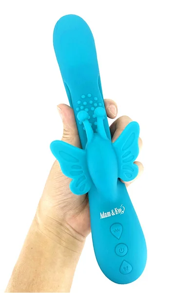 Adam and Eve Butterfly Embrace Kegelflex 9.5" Dual Stimulator — image 17 of 18