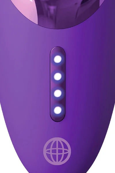 Pipedream Fantasy for Her Pleasure Sucker 7" Sucking, Licking & Vibrating Clitoral Stimulator — image 4 of 5