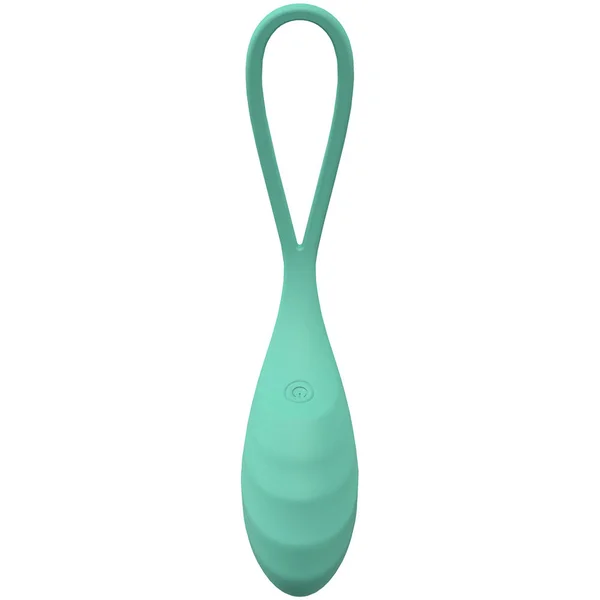 LOVELINE Passion - Green - Green USB Rechargeable Vibrating Egg with Wireless Remote — image 4 of 6
