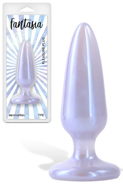 nsnovelties Fantasia Pleasure 4" Shimmering Butt Plug — image 3 of 4