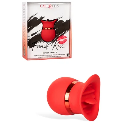 calexotics french kiss sweet talker 275 clitoral stimulator